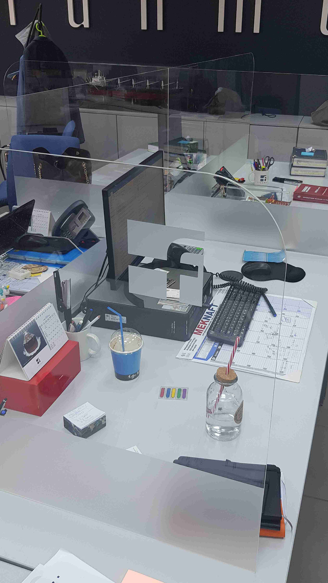 Covid Plexiglass Franman – Τεχνική μελέτη