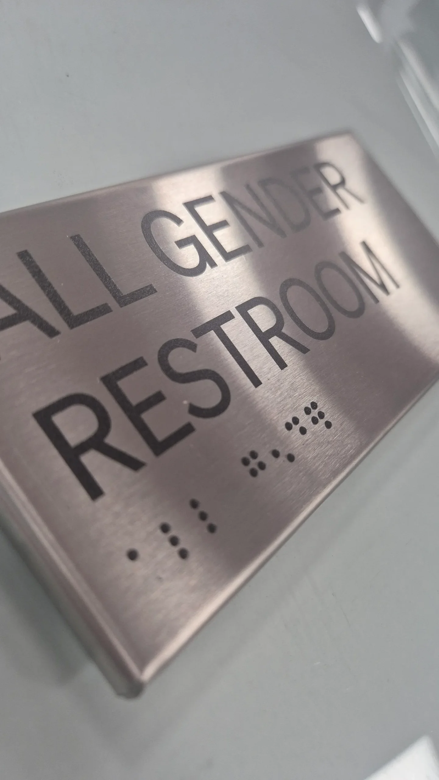All gender restroom